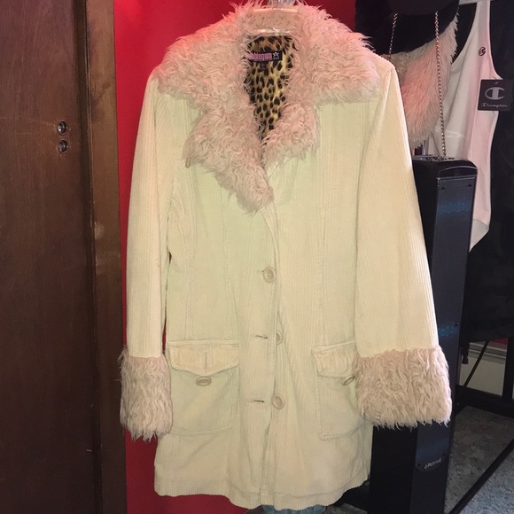 Bubblegum Jackets & Blazers - Vintage white Bubblegum Peacoat